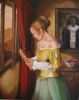 Brett Roeller - Vermeer Is My Hero - Oil Paint